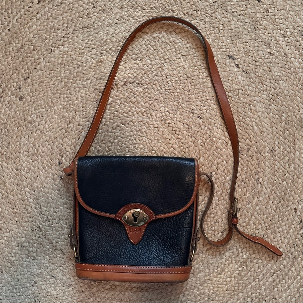 Vintage Dooney & Burke Leather Shoulder Bag